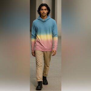 Pacsun tie dye oversized hoodie size small, men’s unisex